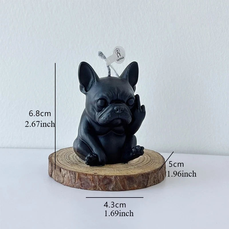 Mini Dog Shaped Scented Candle