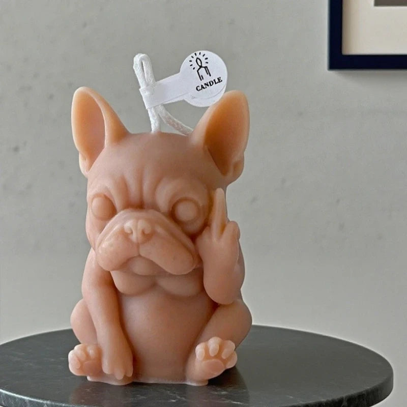 Mini Dog Shaped Scented Candle