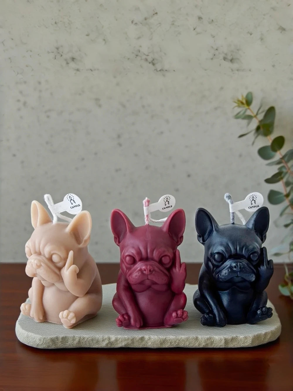 Mini Dog Shaped Scented Candle