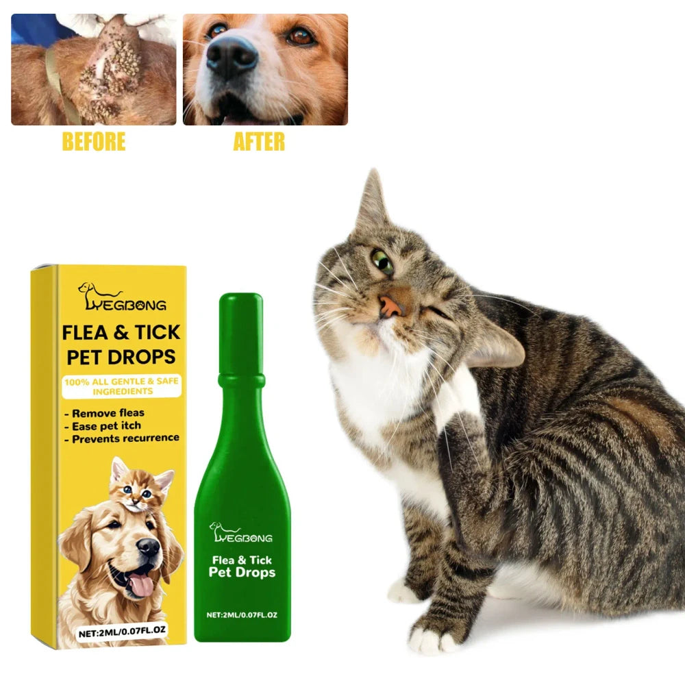 Cat Flea Treatment Drops